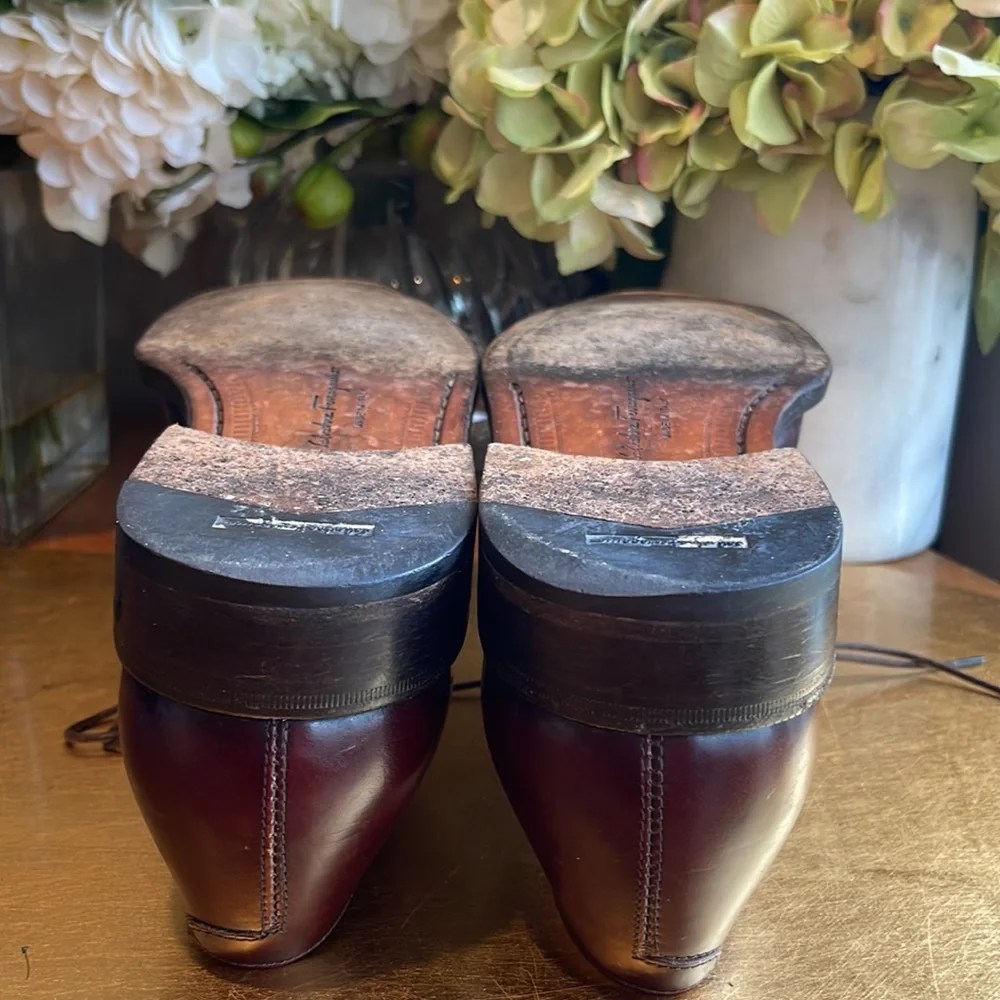 Salvatore Ferragamo Cap-Toe Oxfords